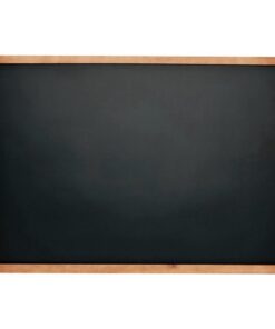 Seco SE-CHALKA4 A4 Krijtbord met Lijst Zwart/Hout