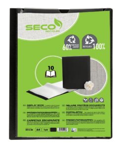 Seco SE-DB10-BK Showalbum A4 10 Sheets Zwart