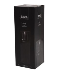 Alternative view of Senza Windlicht Pilaar 40 cm Zwart/Hout