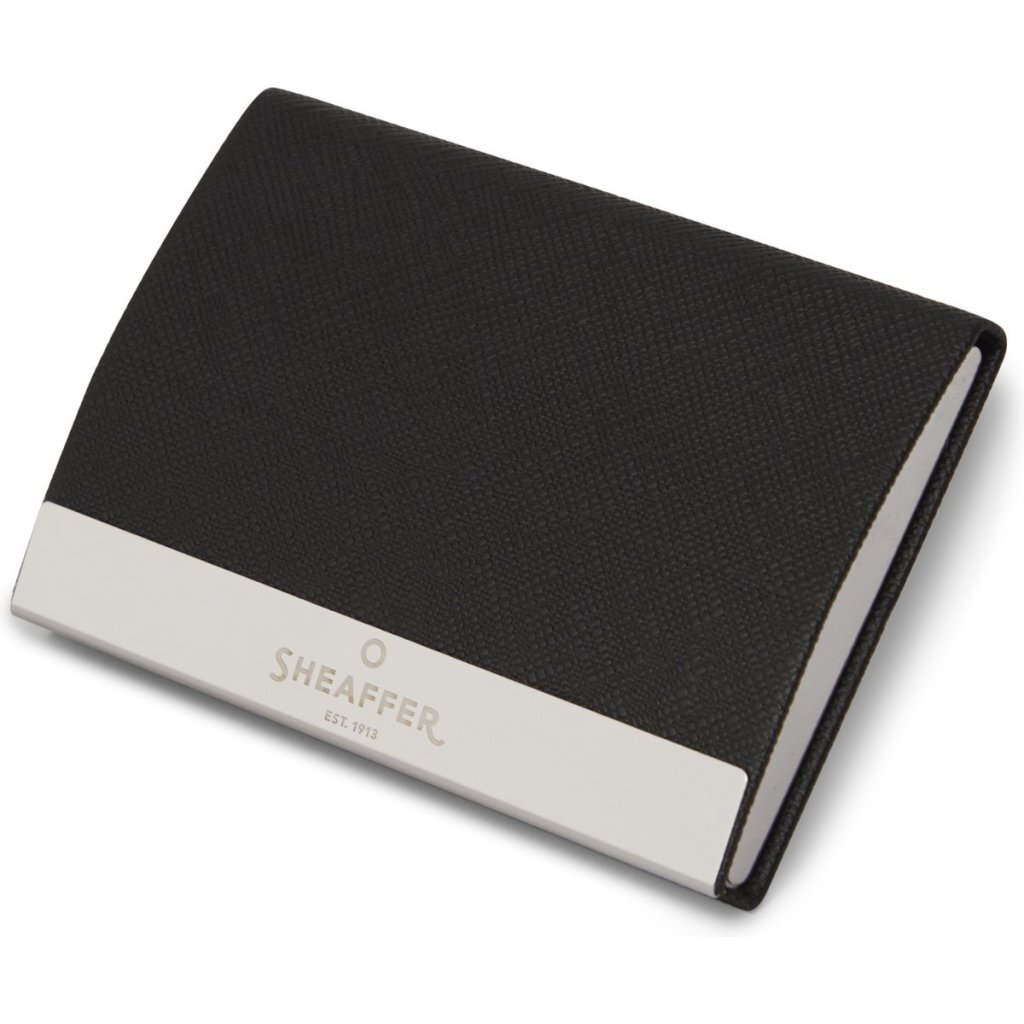 Sheaffer SF-G2931751-3 Balpen 100 M Giftset Matt Black Nickel Plated + Visitekaarthouder - Image 2