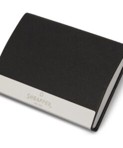 Alternative view of Sheaffer SF-G2933851-3 Balpen 100 M Giftset Glossy Black Lacquer Chrome Plated + Visitekaarthouder