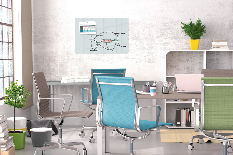 Sigel SI-B1200 Glasmagneetbord Be!Board 600x400mm Wit - Image 4