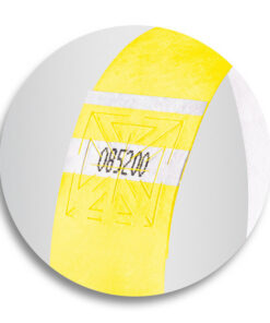 255x25mm 120 Stuks Fluorescerend Geel