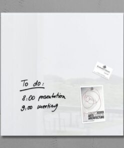 Sigel SI-GL111 Glasmagneetbord Artverum 480x480x15mm Wit