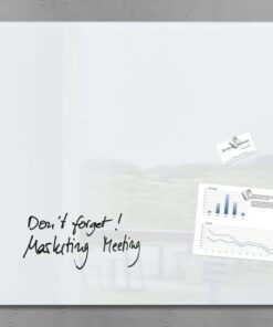 Sigel SI-GL141 Glasmagneetbord Artverum 1000x650x15mm Wit