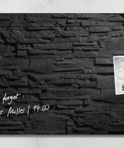 Sigel SI-GL149 Glasmagneetbord Artverum 910x460x15mm Leisteen