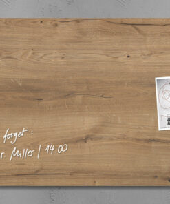 Sigel SI-GL258 Glasmagneetbord Artverum 910x460x15mm Natural Wood