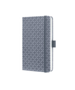 Sigel SI-JN126 Notitieboek Jolie Flair A6 Hardcover Gelinieerd Gletsjer Grijs 174 Blz 80g