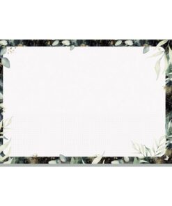 Sigel SI-JS103 Designonderlegger Jolie Glamorous Leaves A3 30 Vel