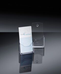 Sigel SI-LH113 Folderhouder Tafelmodel DIN Lang Transparant Acryl 1 Vak