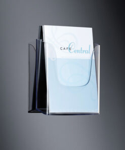 Sigel SI-LH116 Folderhouder Wandmodel A5 Transparant Acryl 1 Vak