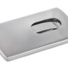 Sigel SI-VZ120 Visitekaartetui Zilver "Snap" Voor Kaarten Tot 91x57mm