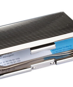 Sigel SI-VZ130 Visitekaartetui Chroom Voor Kaarten Tot 90x55mm