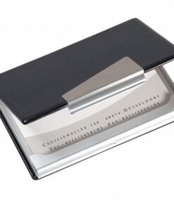 Sigel SI-VZ131 Visitekaartjesetui Aluminium Voor Kaarten Tot 90x58mm
