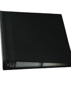 Sigel SI-VZ301 Visitekaartmap A4 Zwart Voor 400 Visitekaarten Tot 90x58mm