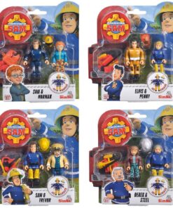 Simba Brandweerman Sam 2 Figuren + Accessoires