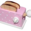Simply for Kids Houten Broodrooster + Brood Roze