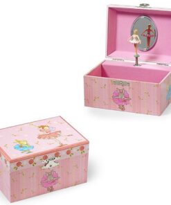 Simply for Kids Houten Juwelendoosje met Muziek Elfje met Konijn