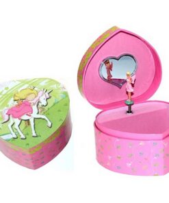 Simply for Kids Houten Juwelendoosje met Muziek Prinses op Paard