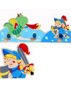 Simply for Kids Houten Kapstok Ridder