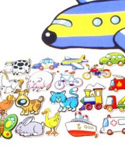 Simply for Kids  Houten Magnetische Figuren 20stuks