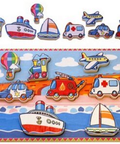 Simply for Kids Houten Voertuigen Puzzel