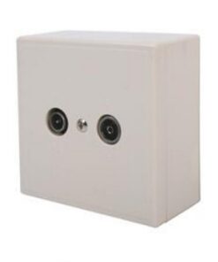 Skytronic 122223 Antennecontactdoos Wit