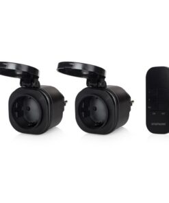 Smartwares SH4-99653 Mini Buiten Schakelaarset Zwart