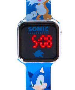 Alternative view of Sonic LED Horloge Blauw
