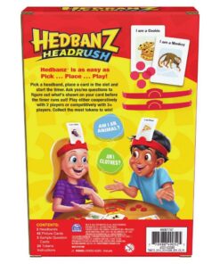 Alternative view of Spin Master Hedbanz Rara Wat Ben Ik?