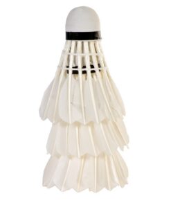 Alternative view of SportX Badmintonshuttles met Veren 3 Stuks Wit