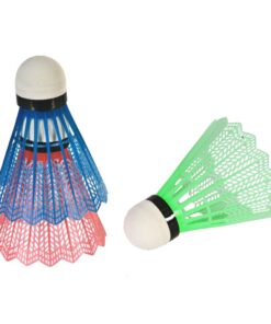 SportX Shuttles in Koker 3 Stuks Rood/Groen/Blauw