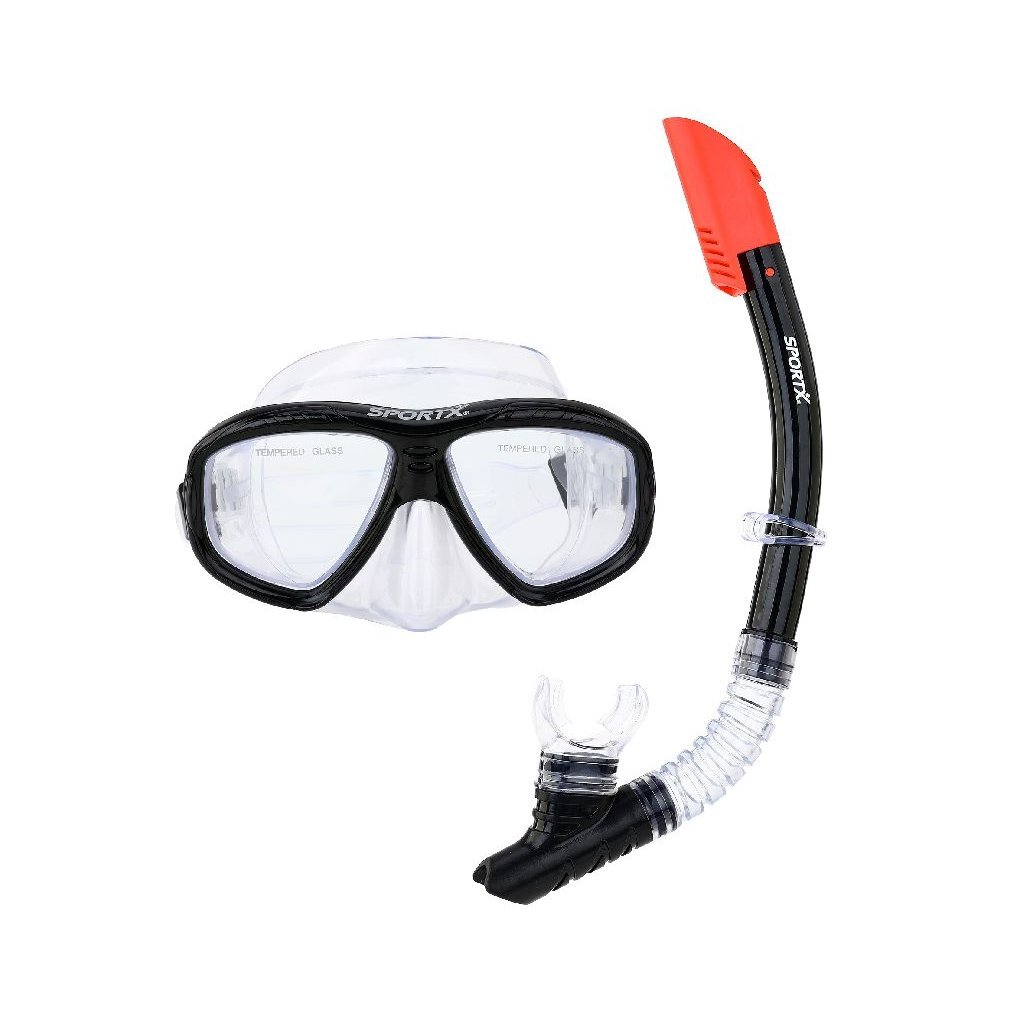 SportX Volwassenen Snorkelset 4 Sterren Assorti - Afbeelding 2