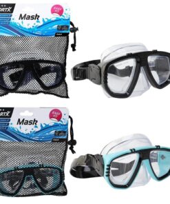 SportX Volwassenen Zwemmasker 3 Sterren Assorti
