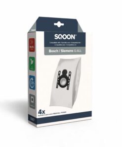 Sqoon Stofzuigerzakken voor Bosch/Siemens G-All 4 Stuks