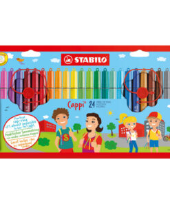Stabilo Cappi Etui met 24 Viltstiften
