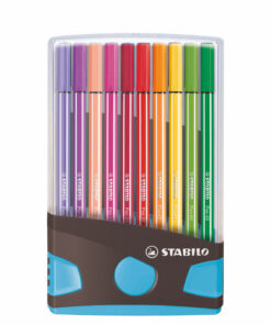 Stabilo Pen 68 in 20 Kleuren Antraciet/Blauw