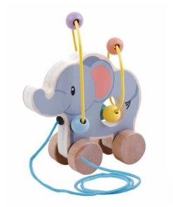 Studio Circus Houten Trekfiguur Olifant