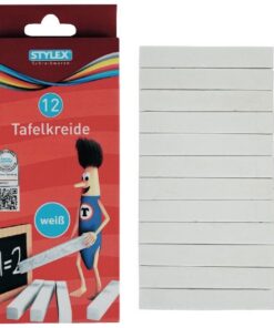 Stylex Bordkrijt Wit 10stuks