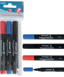 Stylex Permanent Markers 3 stuks