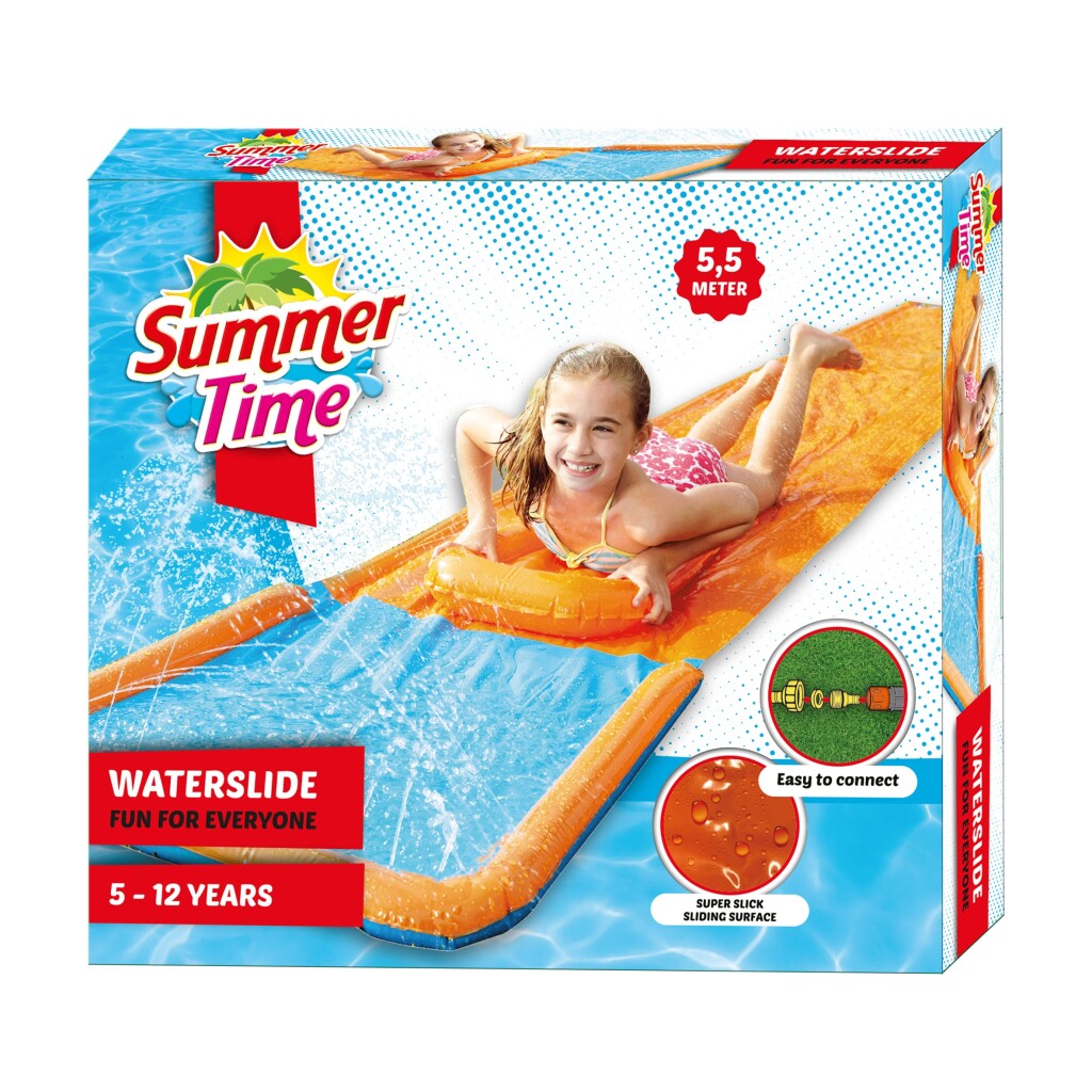 Summertime Waterslide 550x80 cm Oranje - Afbeelding 3