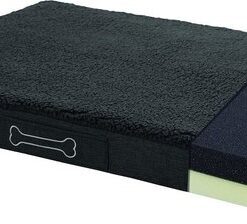 Sun Garden Losse Hondenkussen overtrek voor Sun Garden Buddy 120x72x10 Antraciet