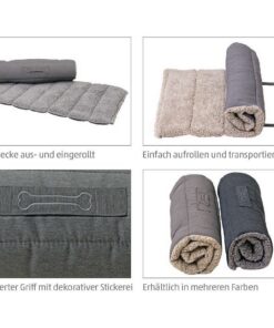 Alternative view of Sun Garden Oskar Oprolbaar Hondenkleed 120x80x4 cm Grijs