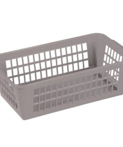 Sunware Basic Opbergmandje 36x15x8 cm Grijs
