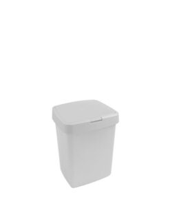 Sunware Delta Prullenbak Met Klep 10l Wit