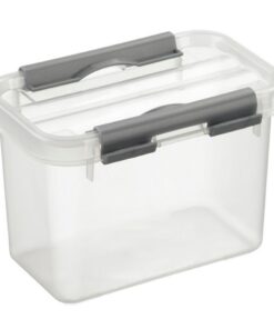 Sunware Q-Line Opbergbox 0.8L Transparant/Zilver