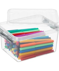 Alternative view of Sunware Q-Line Opbergbox 2L Transparant/Grijs