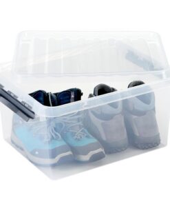 Alternative view of Sunware Q-Line Opbergbox 36L Transparant/Grijs