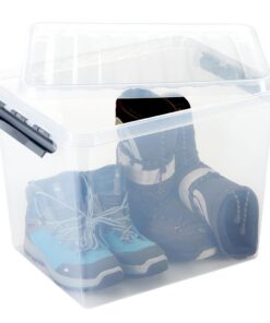 Alternative view of Sunware Q-Line Opbergbox 52L Transparant/Grijs
