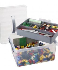 Alternative view of Sunware Q-Line Opbergbox met Inzet 15L Transparant/Grijs